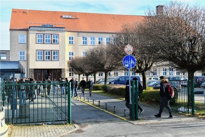 Im BSZ "Julius Weisbach" in Freiberg soll der Kreistag nach dem Vorschlag des Kreises 2023 einmal tagen. 