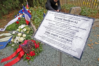 Nach dem Grab des ermordeten Ernest Smilowski wurde viele Jahrzehnte gesucht.