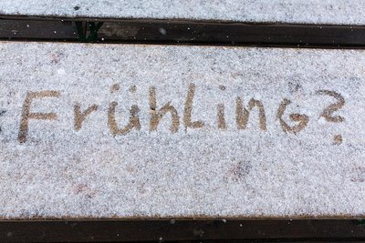 Nach den tollen Frühlingstagen folgt am Samstag der Kälteschock auf dem Fichtelberg!