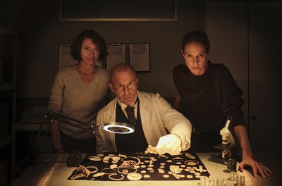  In "Gold", dem ersten "Tatort" der neuen Saison mit Ulrike Folkerts als Lena Odenthal, Lisa Bitter als Johanna Stern und Heino Ferch als Nibelungen-Spezialist Dr. Albert Dürr geht es um die Faszination alter Schätze und deren tödliche Auswirkungen. Er wird am 3. September ausgestrahlt.