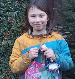 Gehörte im Vorjahr zu den beschenkten Kindern: Renáta Tóth aus dem Karpatendorf Forgolány. 