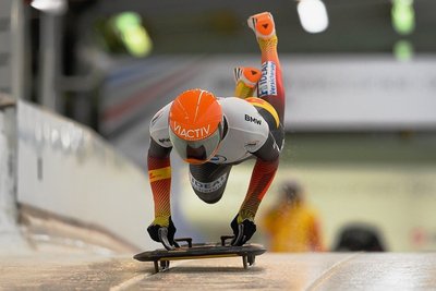 Axel Jungk gewann erstmals auf seiner Heimbahn einen Weltcup. 