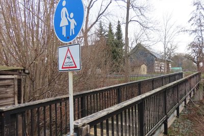 Die Ischtbrücke im Langenhessener Oberdorf wird ab Anfang Juli erneuert.