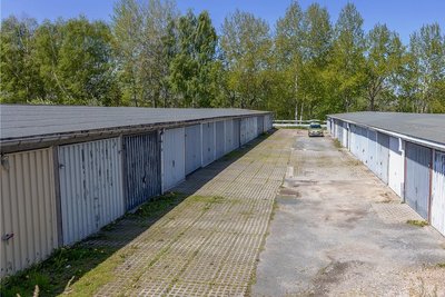 Der Garagenkomplex am Friedensring. Jetzt gab es das erste Treffen zu den Garagen auf städtischem Grund zwischen Vertretern der gleichnamigen Bürgerinitiative und der Stadt Auerbach.