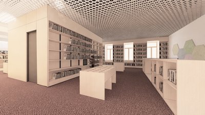 Neben Büchern können in der Bibliothek auch Spiele, CDs, DVDs oder Hörspiele ausgeliehen werden.