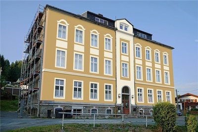So soll das Gebäude im Herbst diesen Jahres aussehen. 