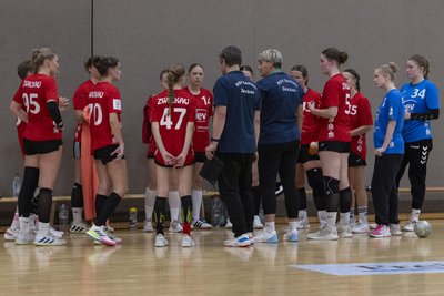 Das Trainerduo Petra Kromeyer und Silvio Hahn – hier in einem früheren Spiel – hatte den BSV Sachsen Zwickau II sehr gut auf das Spiel gegen Marienberg eingestellt.