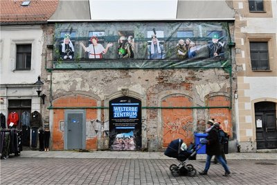 Noch ist das künftige Welterbe-Besucherzentrum wenig ansehnlich. Im Jahr 2024 soll es gebaut sein und übergeben werden. 
