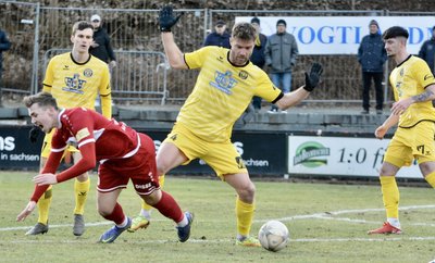 Mit leeren Händen standen die Auerbacher im Heimspiel gegen Halberstadt da.