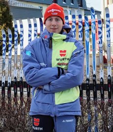 Rückte als fünfter Nominierter in den DSV-Kader nach: Skilangläufer Luca Petzold vom WSC Oberwiesenthal geht ab Freitag bei der Junioren-Weltmeisterschaft für Deutschland in die Loipe. 