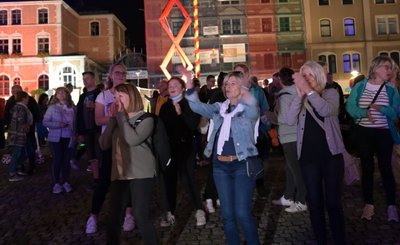 Die Einkaufsnacht in Stollberg war gut besucht. 