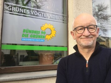 Gerhard Liebscher sitzt für Bündnis90/Die Grünen im Landtag. 