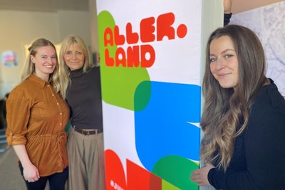 Die Möglichmacherinnen von „Aller Land“: Sarah Lerch, Nadine Trommer und Sina Herold (v. l.).