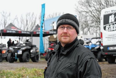 Christian Quosdorf organisierte mit dem Motorsportclub Hartha und den Quadfreunden das zweite Wintertreffen. 