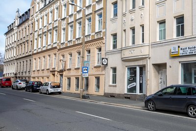 „My Burger“ an Stresemannstraße. Der kleine Laden setzt hauptsächlich auf Lieferung und Selbstabholung.