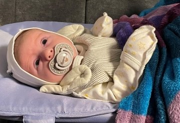 Für Baby Matwij hat es viel Spenden gegeben. 