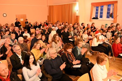 Beifall gab es beim Adventskonzert der Musikschule Mittweida reichlich.