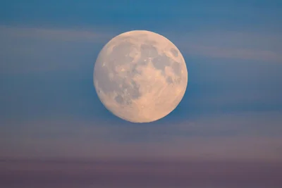 Am Mittwochabend ist über Deutschland der größte Vollmond des Jahres zu sehen - ein sogenannter Supermond.