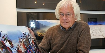  Regisseur aus Hainichen: Rainer Simon bei einem Besuch im Gellert-Museum in seiner Heimatstadt im Jahr 2012. 