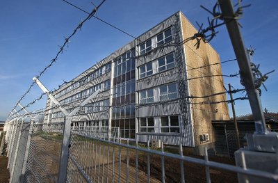Meeraner Erstaufnahmeeinrichtung am Seiferitzer Schulweg
