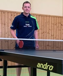 Zweimal in der Woche zum trainiert Luca Wegert. 
