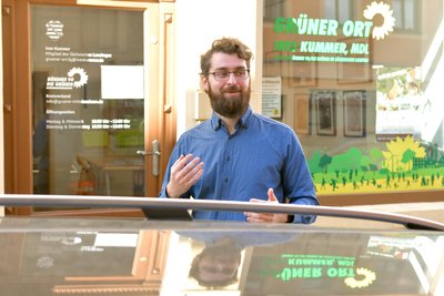 Johannes Brink ist Chef der Grünen-Fraktion im Freiberger Stadtrat.