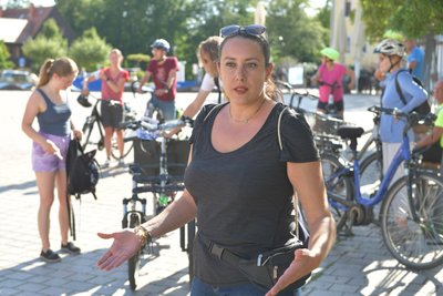 Viktoria Micha von den Freiberger Linken.