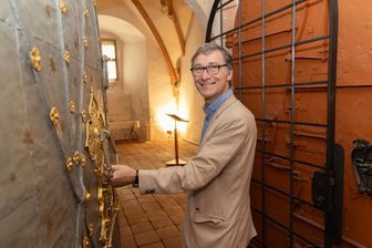 500 Jahre Sankt Annen: Spektakuläre Funde und unentdeckte Orte - Hereinspaziert in Sankt Annen: Zur Festwoche öffnet Kirchenführer Benno Tietz auch die einstige Schatzkammer der alten Kirche.