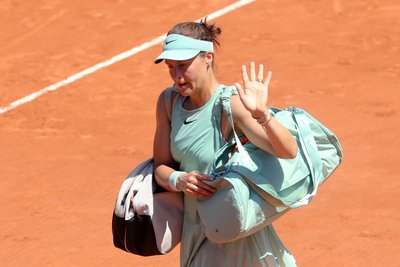 Für Tatjana Maria ist das Turnier schon wieder vorbei.