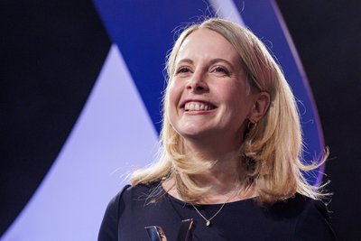Bauministerin Verena Hubertz hat auf einem Weingut geheiratet. (Archivbild)