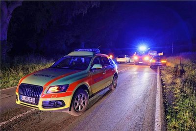 Bei einem Wildunfall in der Nähe von Hohenstein-Ernstthal wurde ein Biker schwer verletzt.