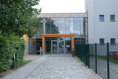 Das ist das Schulzentrum „Am Holländer" in Döbeln. Dort ging die neunjährigen Valeriia zum Unterricht.