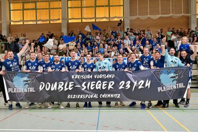 Mit dem Sieg im Bezirkspokal hatte Kreisliga-Meister HC Pleißental bereits zum Ende der Saison 2023/24 sein Potenzial angedeutet.