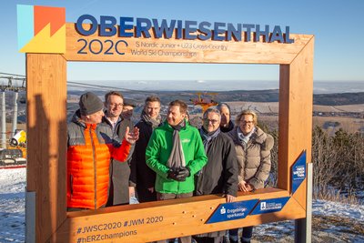 Die Minister haben sich am Freitag zur Klausurtagung auf dem Fichtelberg Oberwiesenthal getroffen.