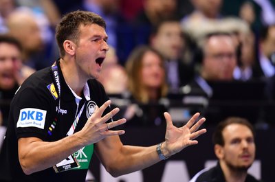 Deutschlands Trainer Christian Prokop