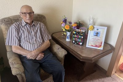 Als ältester Hainichener ist Willi Grodde mit 97 Jahren fünf Jahre jünger als die älteste Einwohnerin der Stadt. Johanna Martin wurde kurz vom ihm 102.