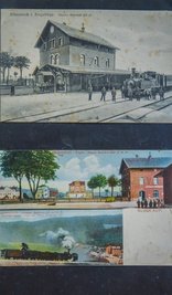 Früher gab es in Eibenstock einen unteren und oberen Bahnhof.