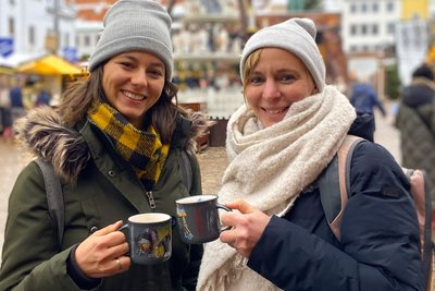 Welches Getränk schmeckt auf dem Freiberger Christmarkt am besten?