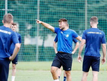 Trainingsauftakt mit neuem Cheftrainer Daniel Berlinski. 