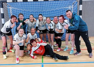 Der Einzug ins Pokalhalbfinale war für die Fraureuther Handballerinnen in Penig nie in Gefahr. 