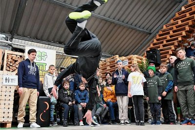 Die Broken Beat Crew aus Frankenberg stellte sich mit vielen neuen Mitgliedern vor. 