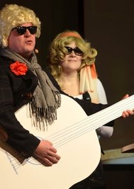 Hatte als Heino-Double die Lacher auf seiner Seite: Stadtrat und Unternehmer Martin Bergmann.
