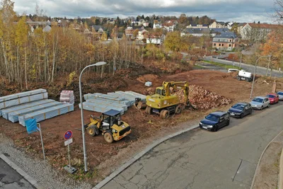 Ein Teil des Grundstücks parallel zur Florianstraße in Werdau wird bebaut.