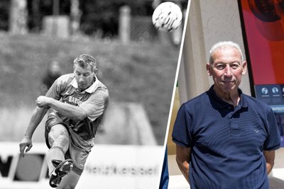 Jürgen Bähringer, der Mann mit dem Hammer, begeht am Dienstag seinen 75. Geburtstag.