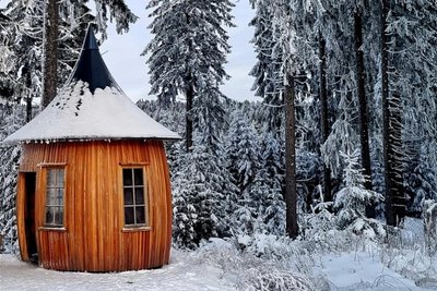 Bei einem Ausflug zur Silberzwergl-Hütte am Grenzhang Tellerhäuser entstand das siegreiche Foto bei einer spontanen Aktion.