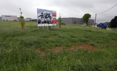 Geplant ist, diese Fläche im Gewerbegebiet "Am Sachsenring II" an eine Firma in Oelsnitz/Erzgebirge zu verkaufen, die hier bauen will.