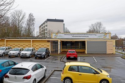 Die alte Kaufhalle an der Robert-Koch-Straße soll abgerissen werden.