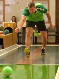 ATSV-Kegler Ingolf Stein zeigt sich noch abwartend. 
