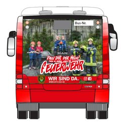 Feuerwehrbus Erzgebirge