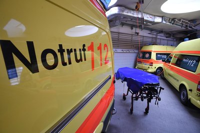 Die meisten Fahrzeuge im Rettungsdienst sind mittlerweile mit Allrad-Antrieb ausgestattet.